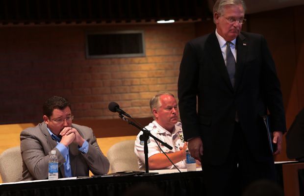Residents, clergy gather at church forum looking for answers in shooting of Michael Brown